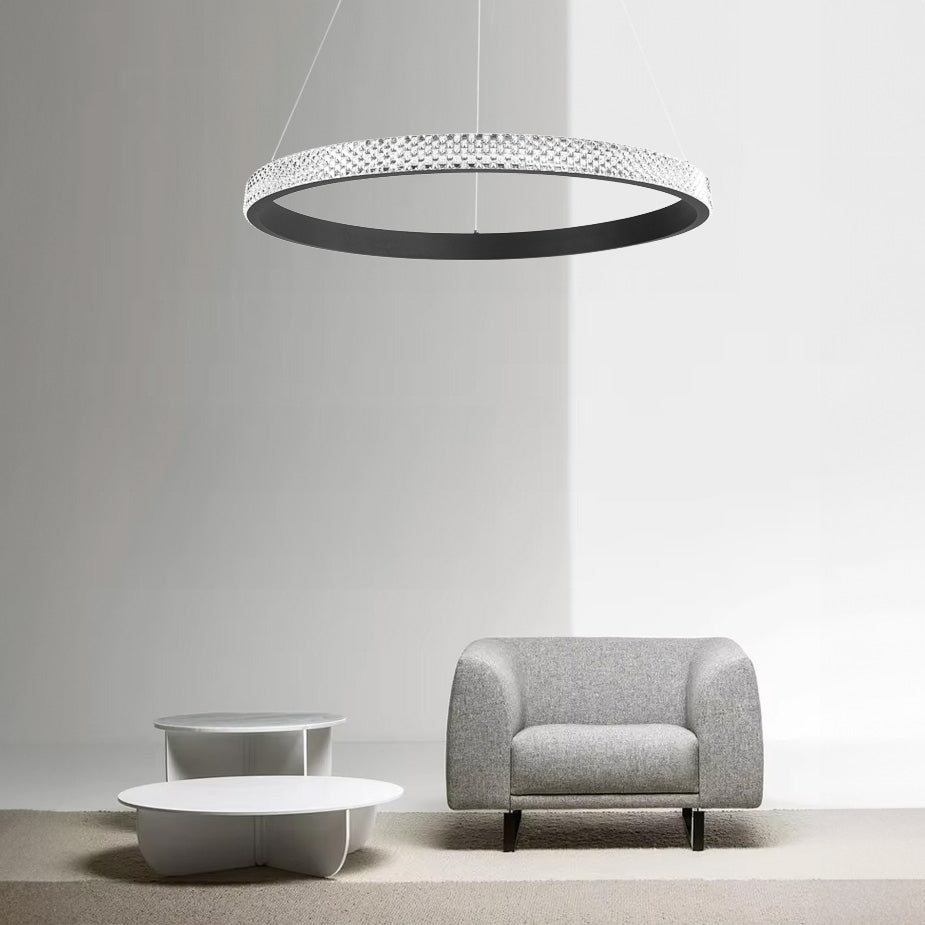 Lampa Sufitowa Wisząca Led App1512-cp Black  7