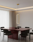 Lampa Sufitowa Wisząca Led Lhj084-1cp Złota  3
