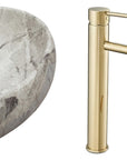 Zestaw Linda Stone + bateria wysoka Lungo gold + korek uniwersalny złoty