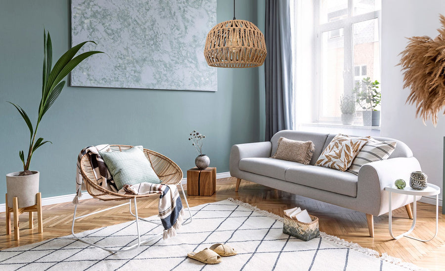 Lampa Wisząca Boho APP1291-1CP Beż