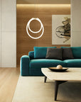 Lampa Wisząca Led G021-cp Złota  5