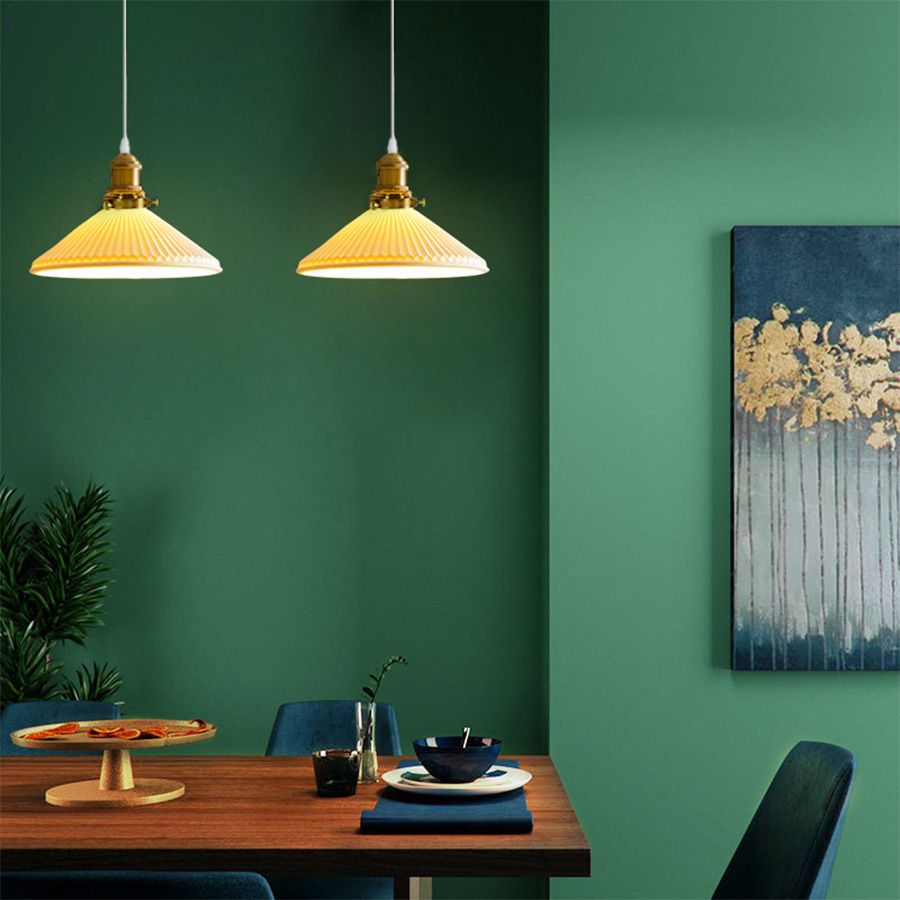 Lampa Wisząca APP1172-1CP Biała