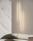 LAMPA SUFITOWA WISZĄCA LED APP1414-C GOLD 100cm