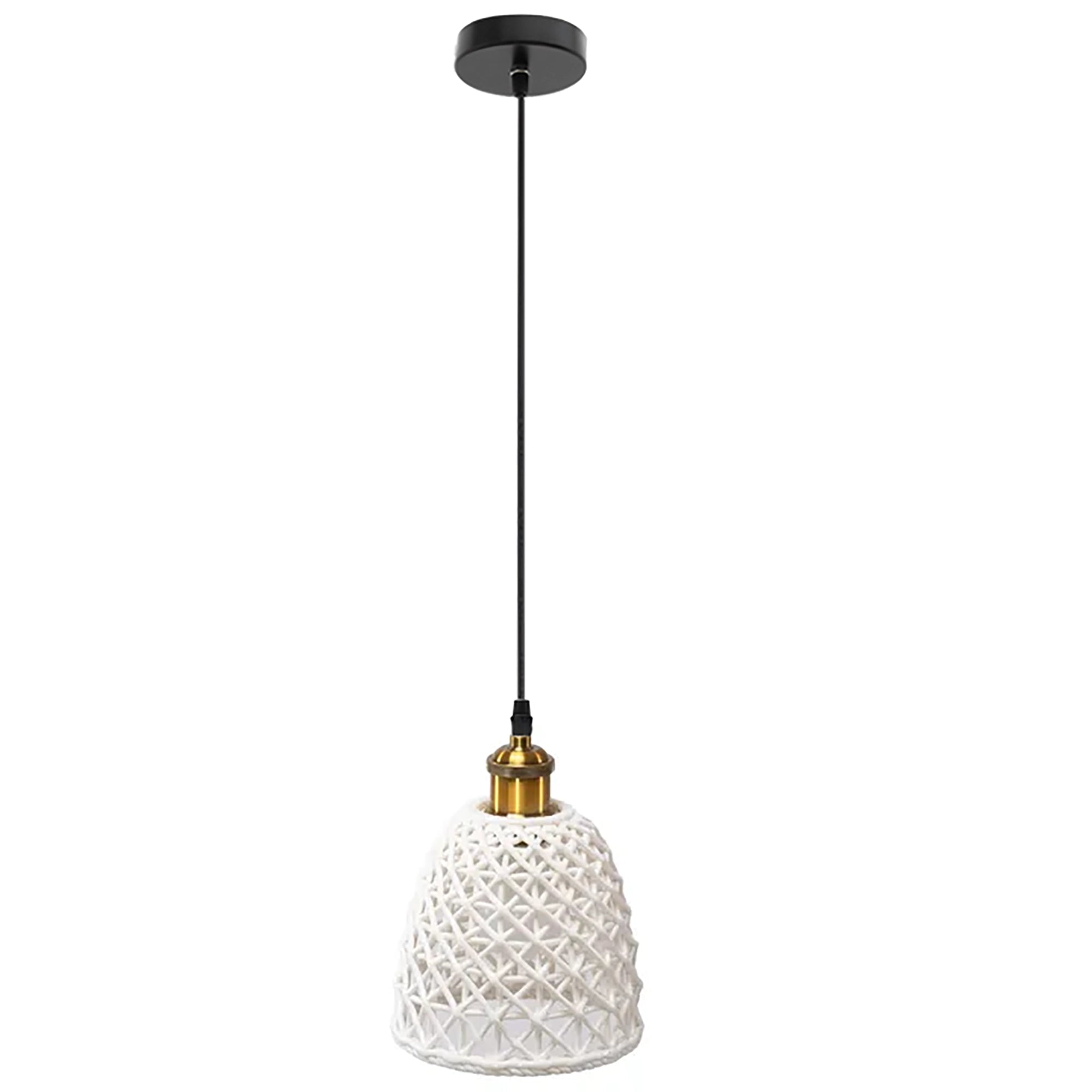 Lampa wisząca APP1006-1CP Biała  2