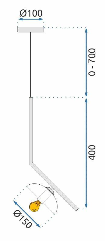 Lampa wisząca APP1086-1CP  7
