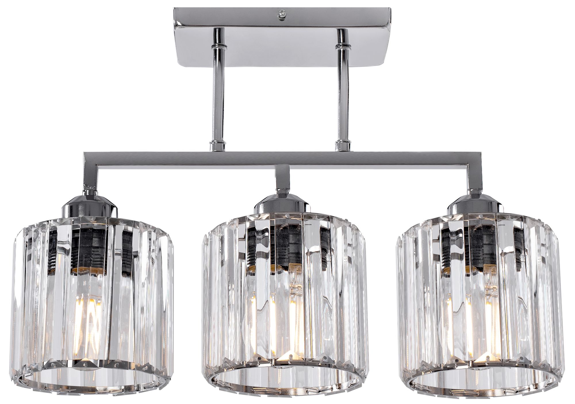 LAMPA WISZĄCA GLAMOUR 3xE27 392228 CHROM