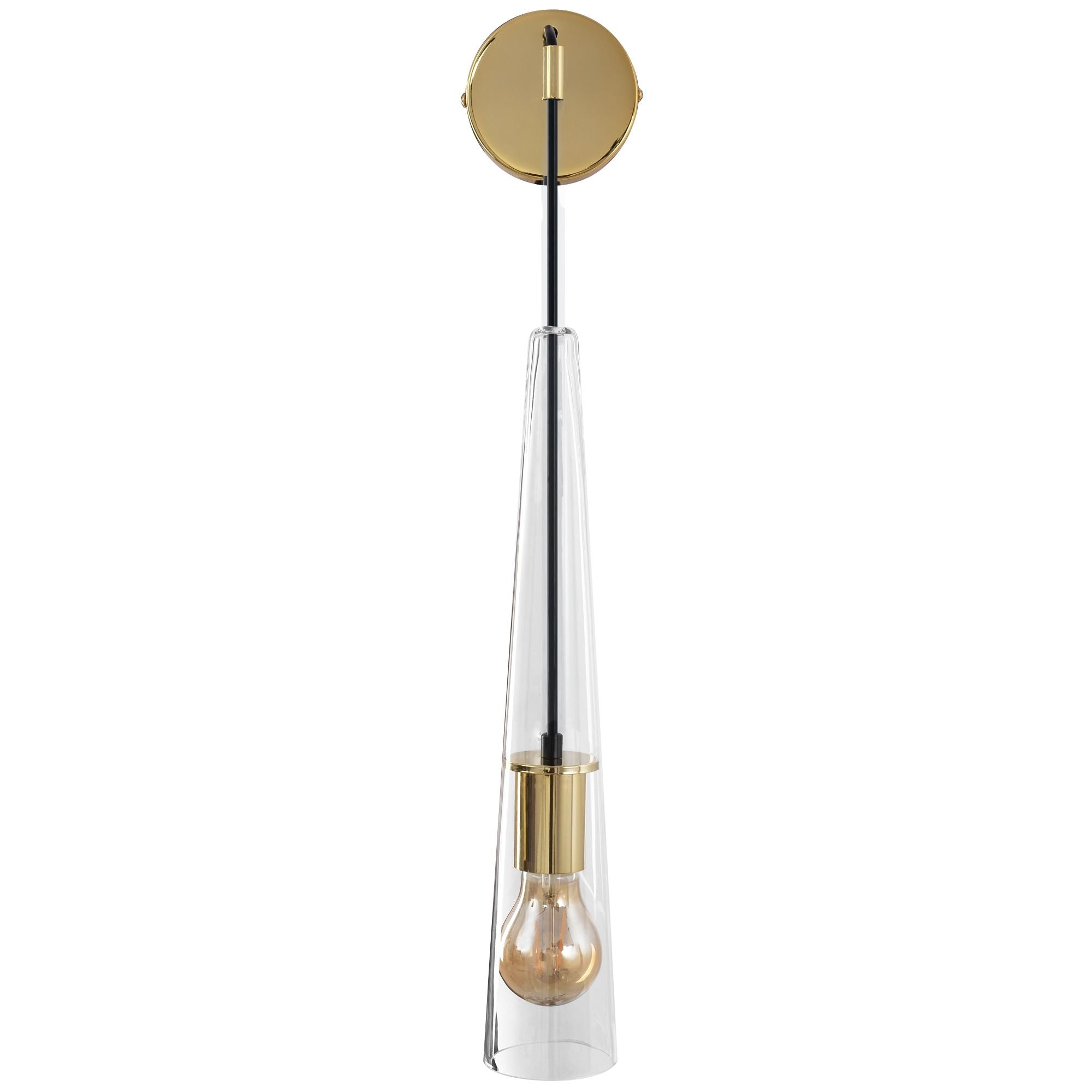 LAMPA ŚCIENNA KINKIET APP896-1W  Złota  7