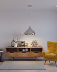 Lampa sufitowa lustrzana APP272-1CP SREBRNA  4