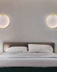 LAMPA ŚCIENNA KINKIET LED APP1384-CW GOLD 30cm