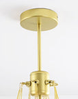 Lampa Sufitowa Wisząca APP1688-12CP Złota  5
