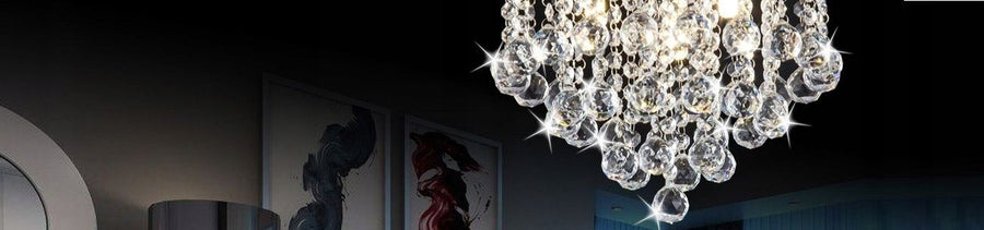 Kryształowa Lampa Sufitowa Plafon Żyrandol Glamour APP403-C