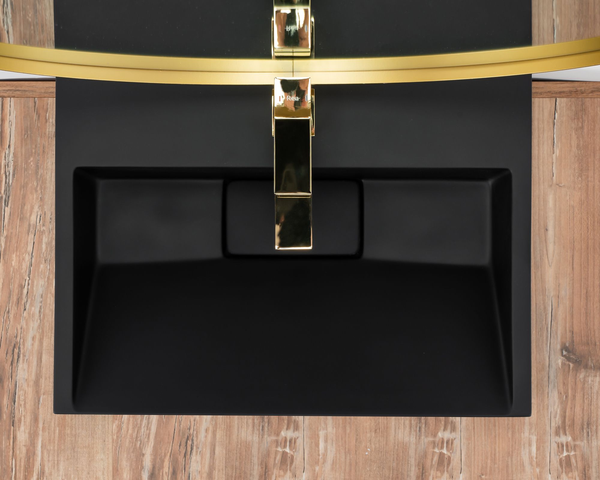 Umywalka Konglomeratowa GOYA BLACK MAT 50CM