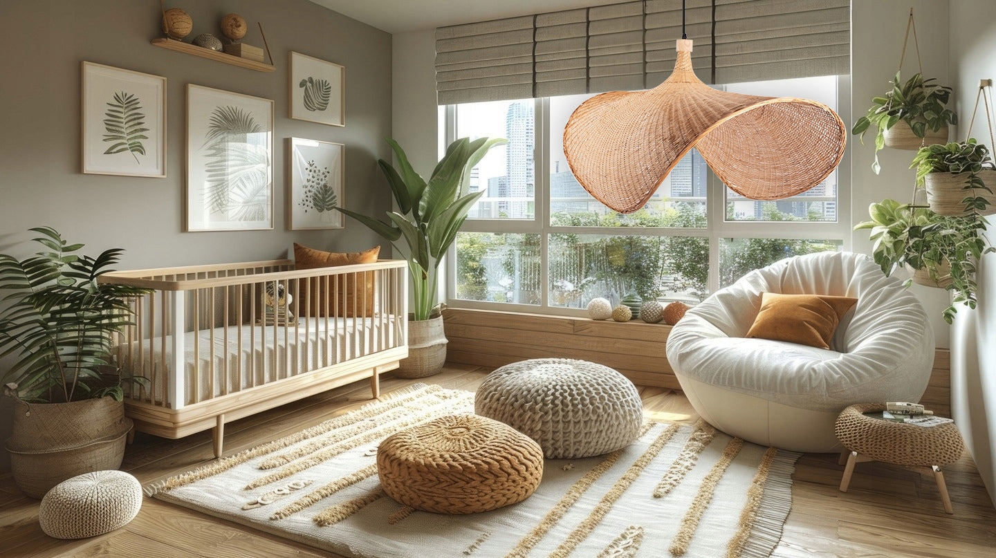 Lampa Sufitowa Wisząca Boho Duża 100cm APP1640-1CP  7