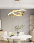 Lampa Sufitowa Wisząca Led App1772-cp Złoto Szczotkowane  9