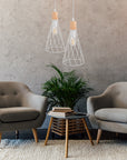 LAMPA SUFITOWA WISZĄCA APP1269-1CP Biała  7