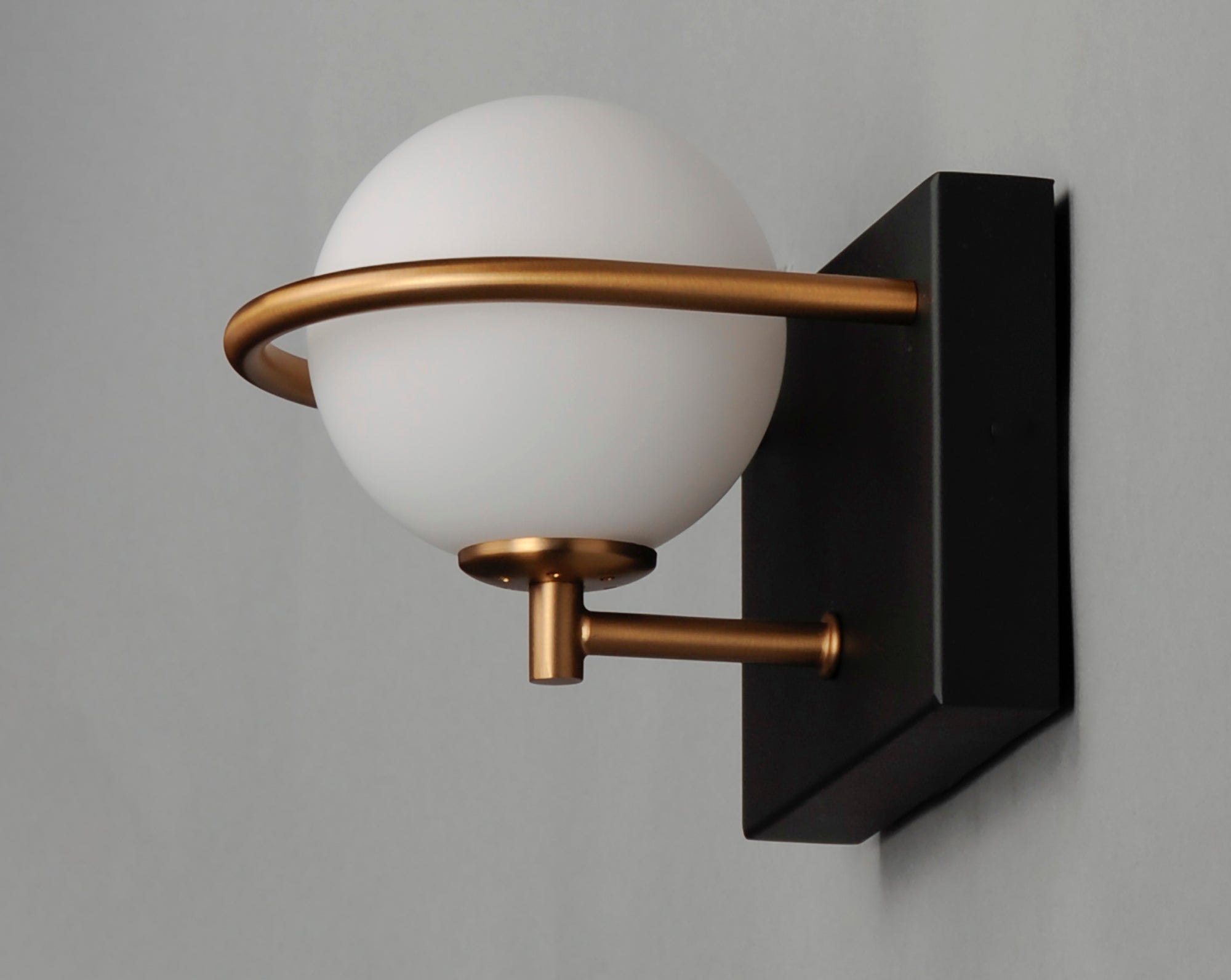 LAMPA ŚCIENNA KINKIET APP1300-1W Czarno Złota  6