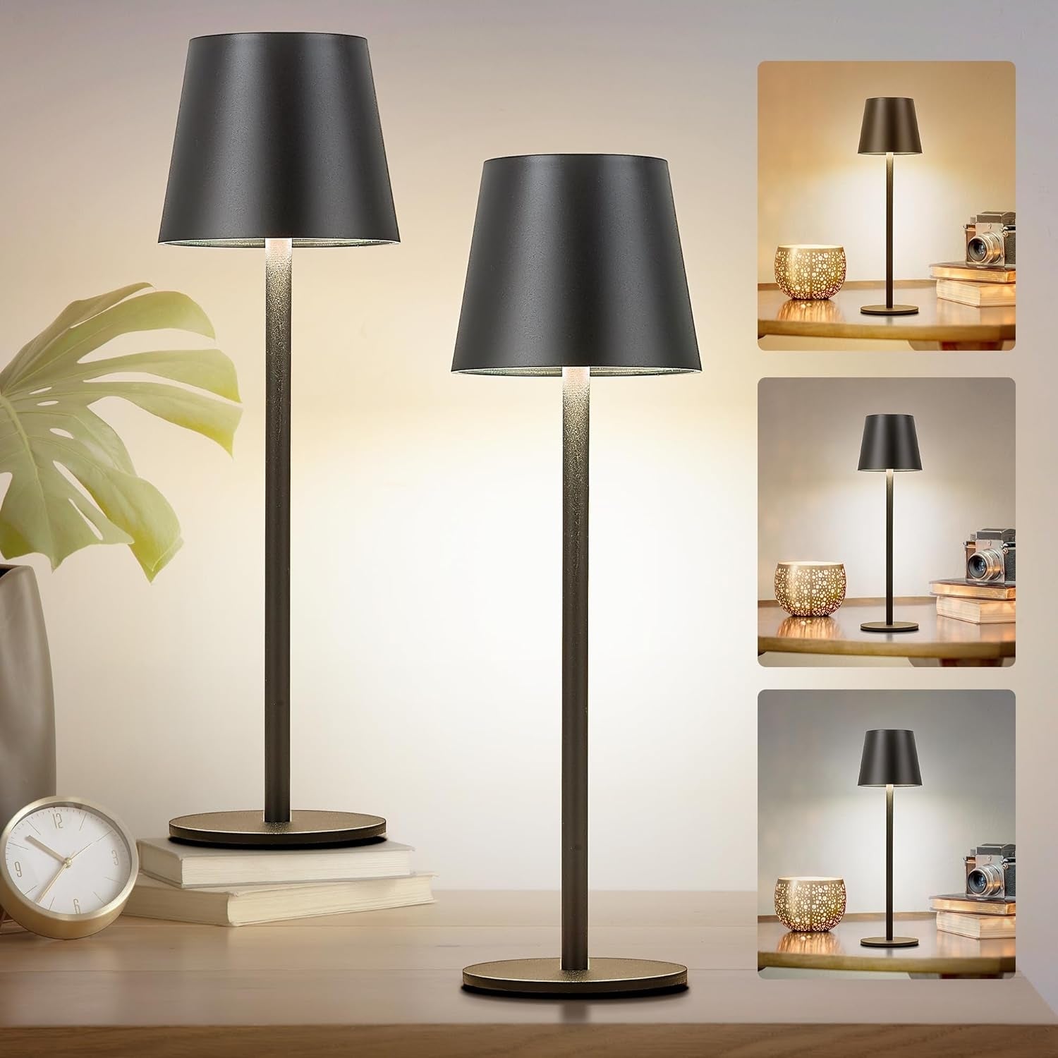 Lampka nocna APP1365-T Czarne  6