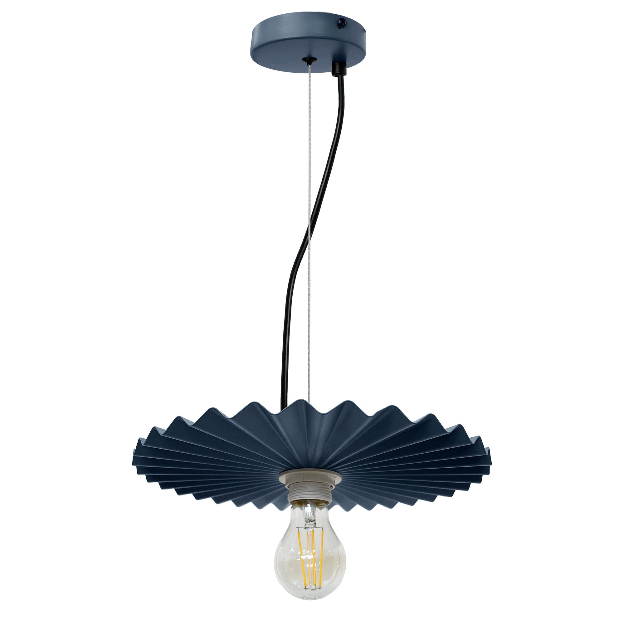 LAMPA SUFITOWA WISZĄCA APP1456-1CP Niebieski  1
