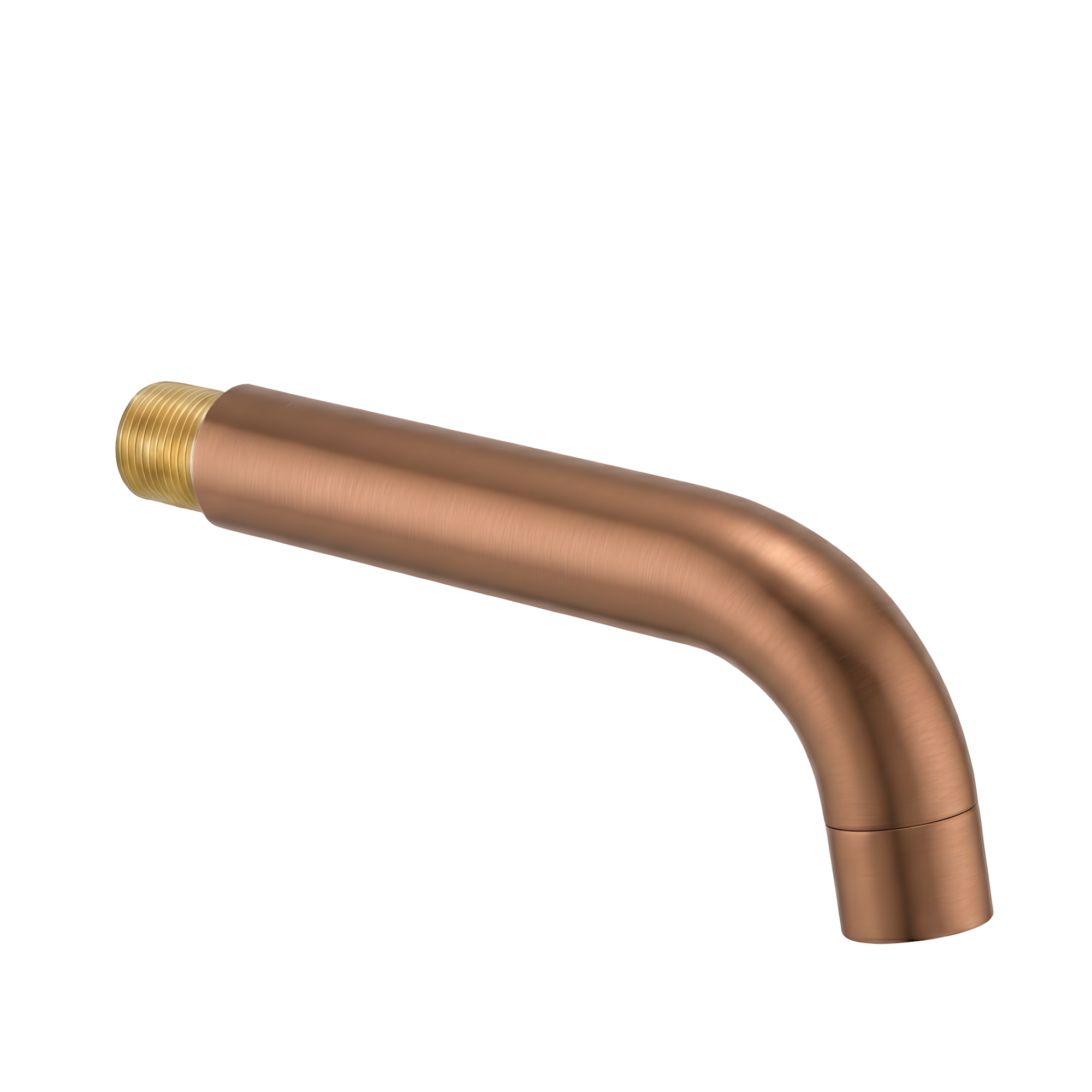 Wylewka do baterii podtynkowej Rea Lungo 16 cm Miedź Szczotkowana  1