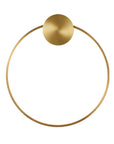 LAMPA ŚCIENNA KINKIET LED APP1385-CW OLD GOLD 30cm