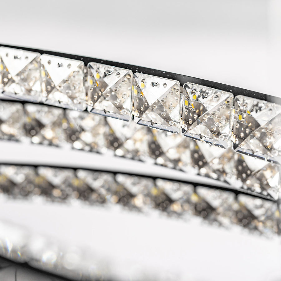 LAMPA KRYSZTAŁOWA WISZĄCA LED APP771-3CP