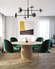 Lampa Wisząca APP1668-6CP Black  3