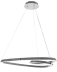 Lampa Sufitowa Wisząca Loop LED + Pilot APP798-cp Chrom  10