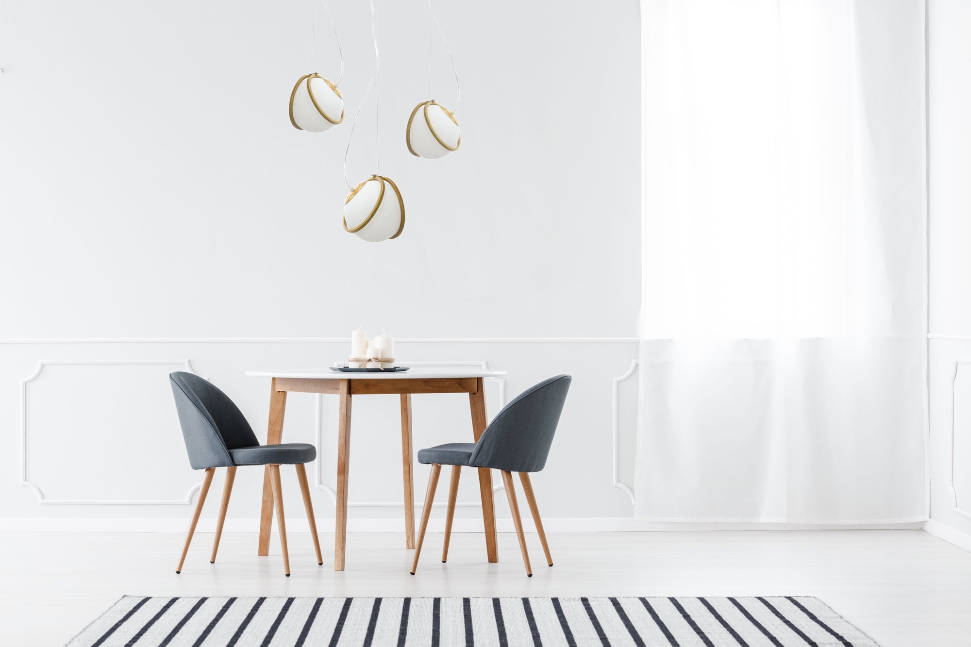 Lampa wisząca APP1090-3CP Złota  6