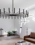 Lampa Sufitowa APP1196-15CP Czarna