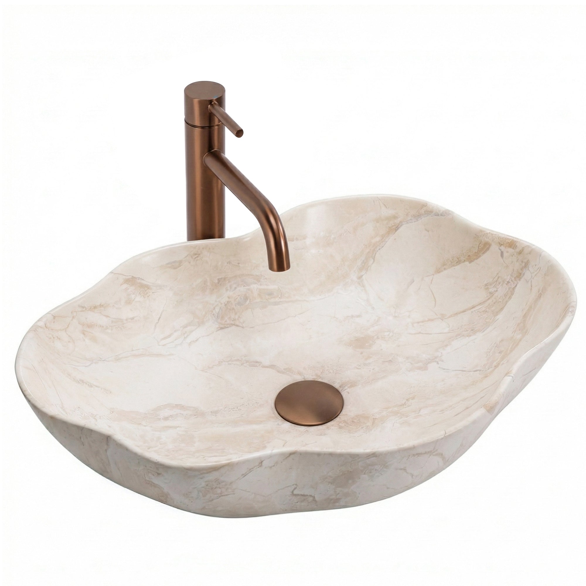 Umywalka nablatowa Rea Pearl Kallisto  1