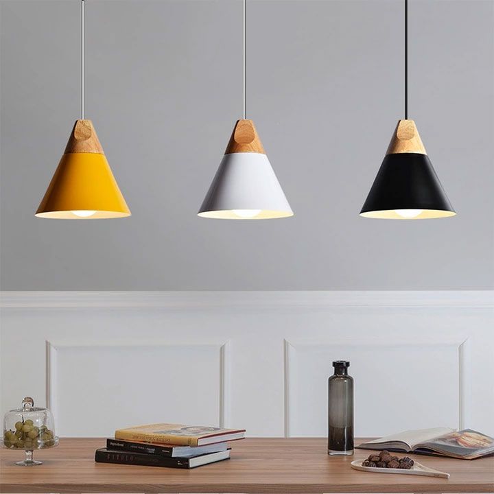 Lampa sufitowa wisząca Scandi A Biała
