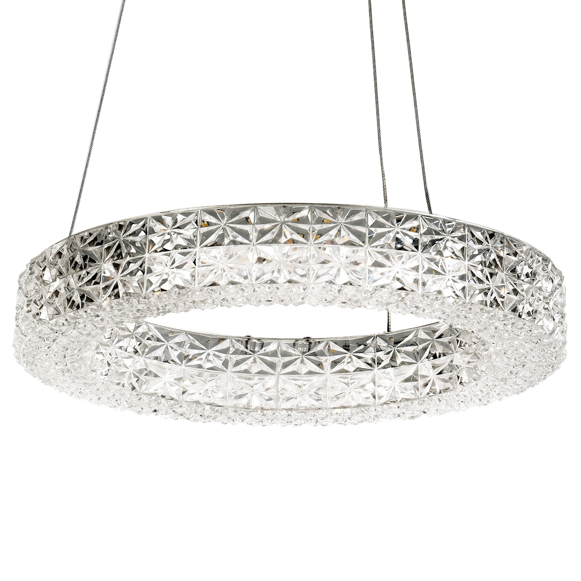 Lampa Wisząca Led Ms004-cp 40cm Chrom  4