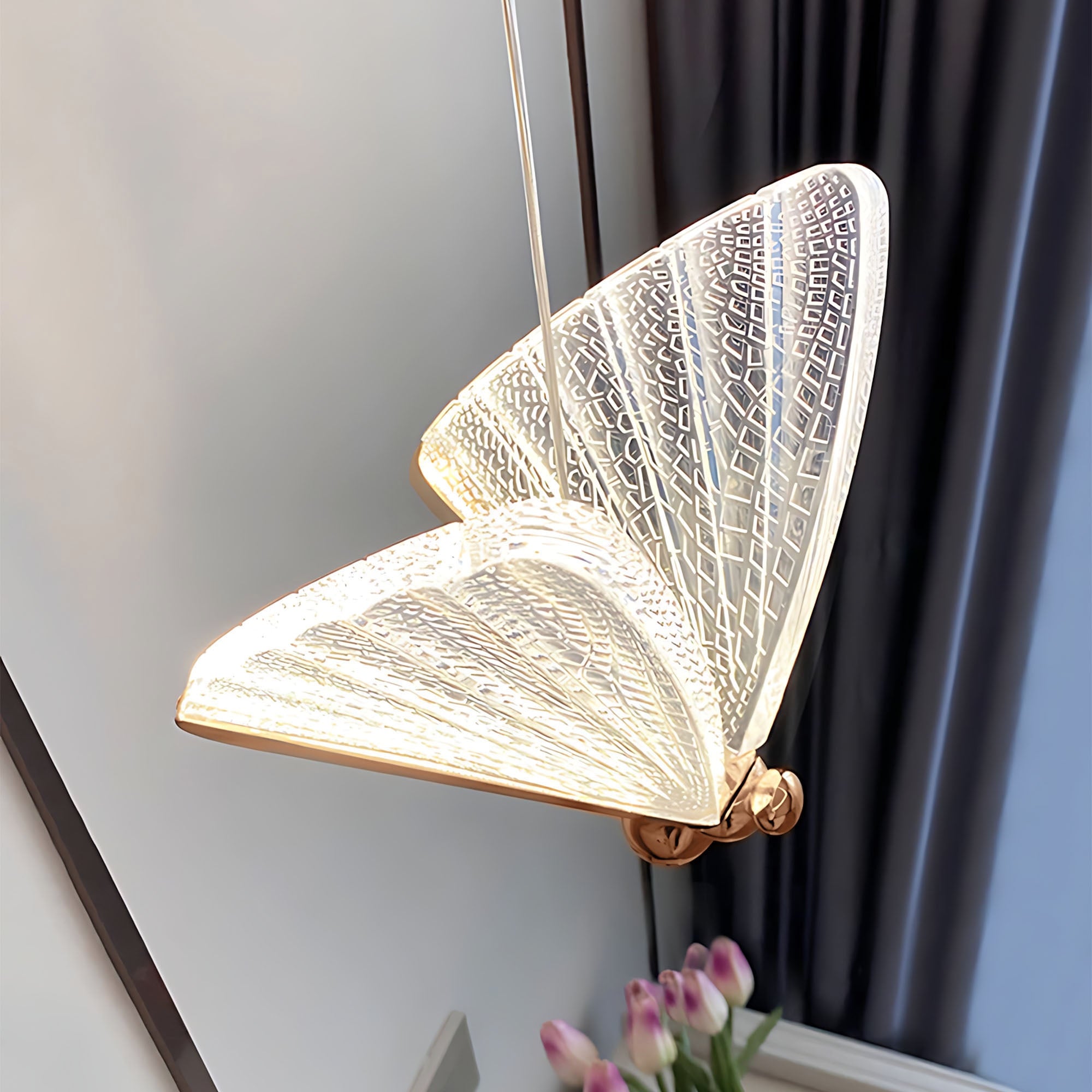 Lampa Wisząca Led Lhj105-1cp Złota  5