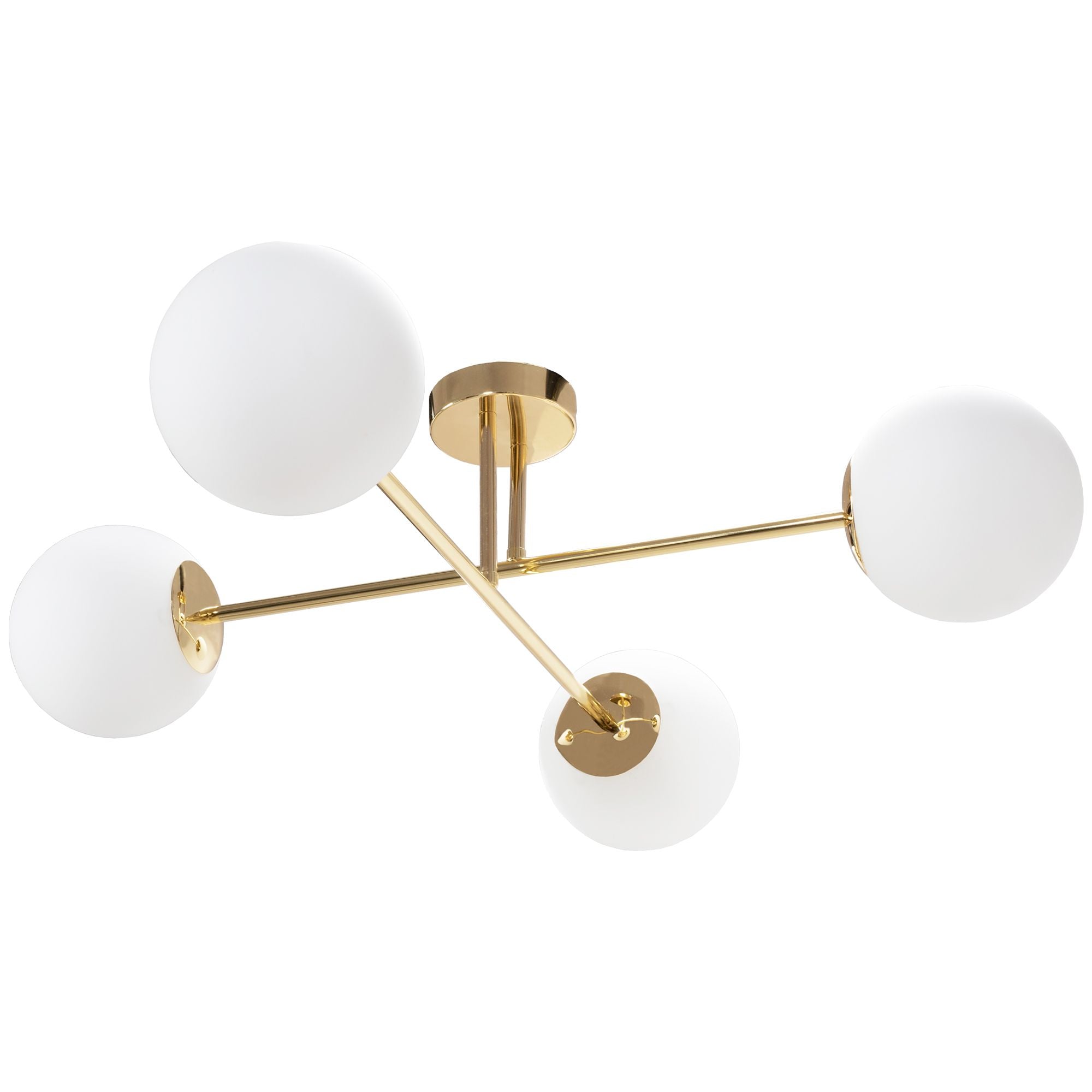 Lampa Sufitowa APP1248-4CP Złota