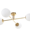 Lampa Sufitowa APP1248-4CP Złota