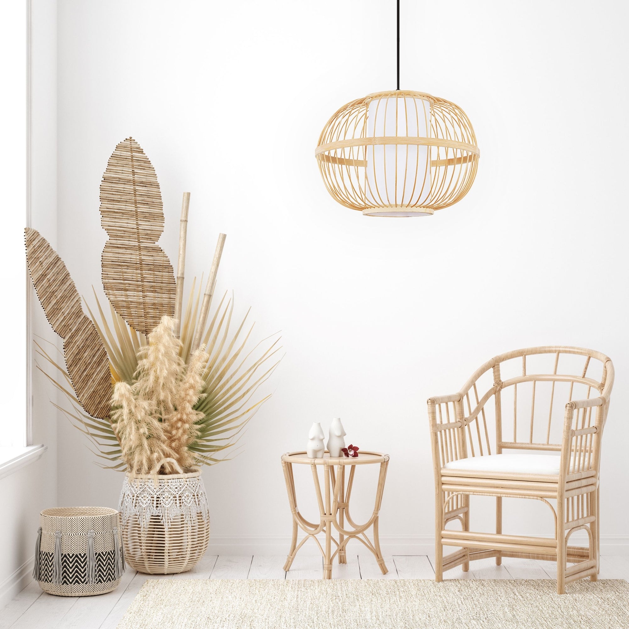 Lampa Sufitowa Wisząca Boho APP1632-1CP 50cm  2