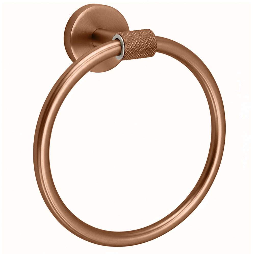 Wieszak Łazienkowy Ring 5710 Galo Miedź Szczotkowana  4
