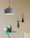 Lampa sufitowa wisząca pojedyncza Bari Biała