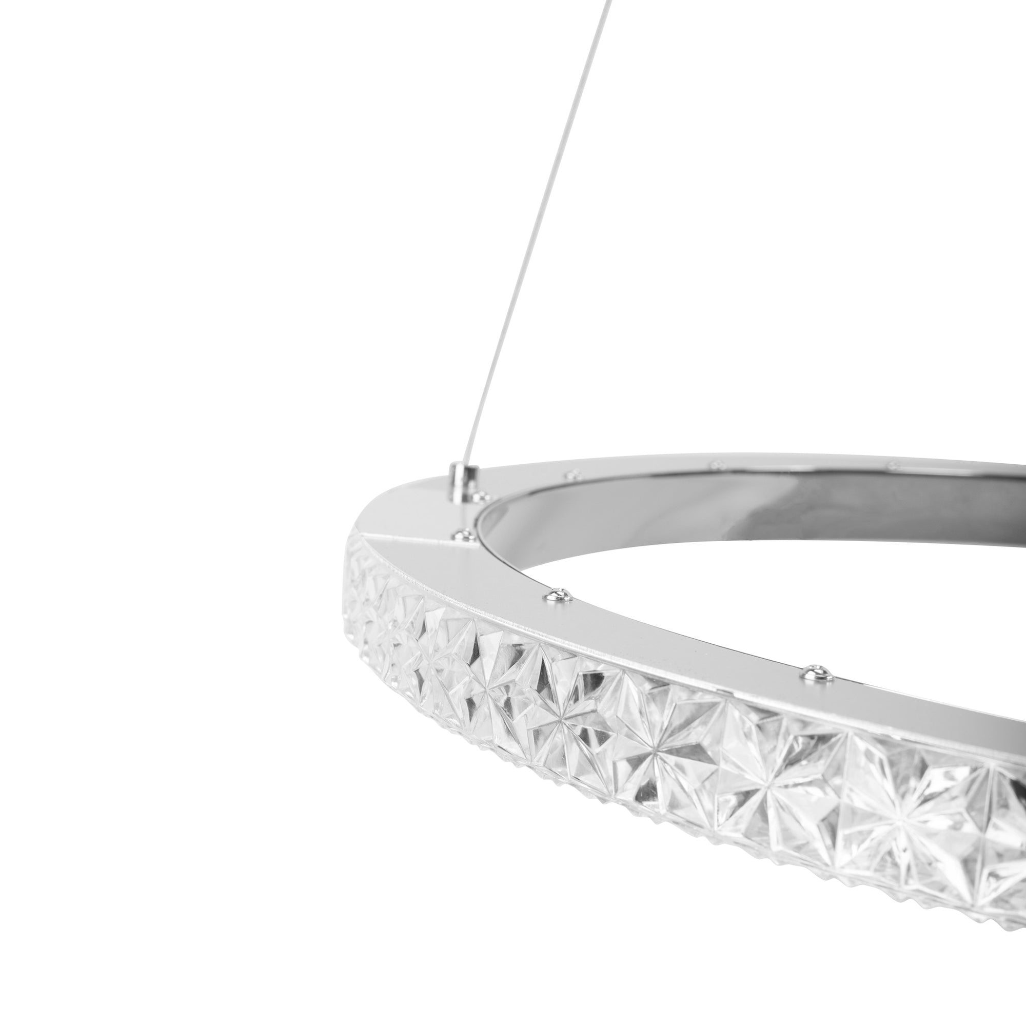 Lampa Wisząca Led Ms010-cp 59cm Chrom  3