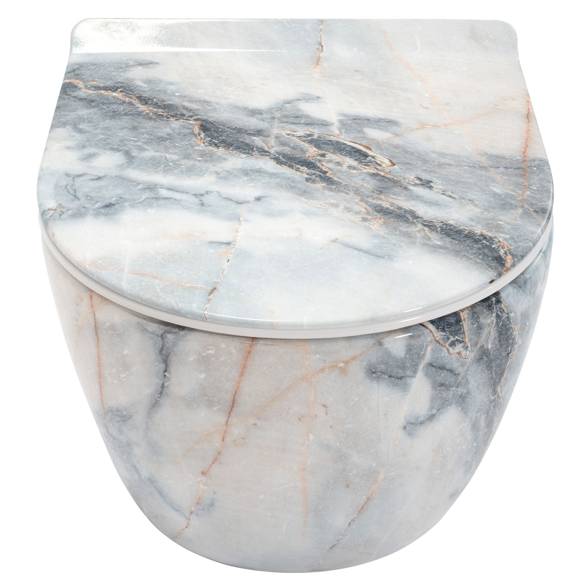 Misa WC podwieszana Carlos Slim Rimless Granit Shiny N