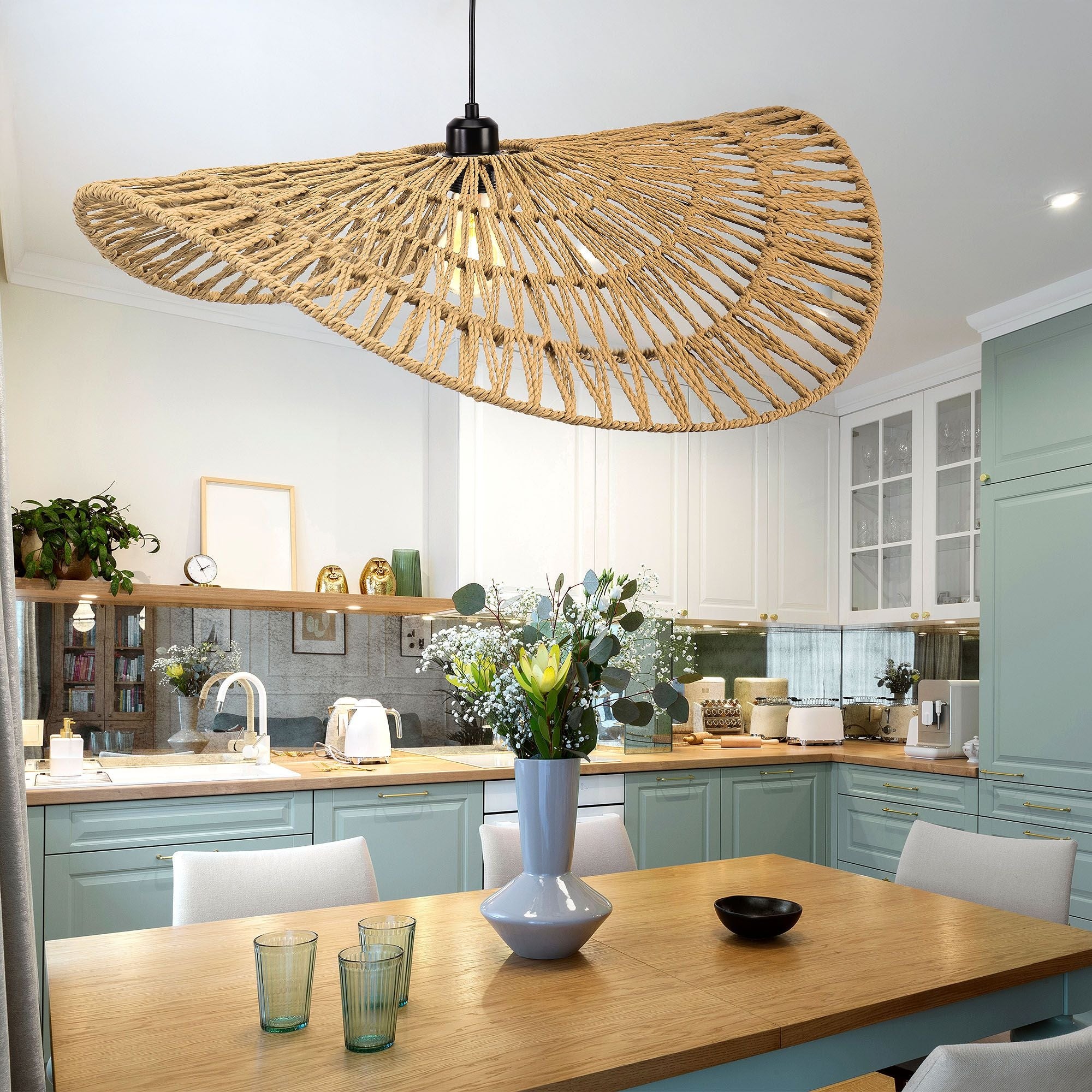 Lampa Sufitowa Wisząca Boho APP1740-1CP 80cm  12