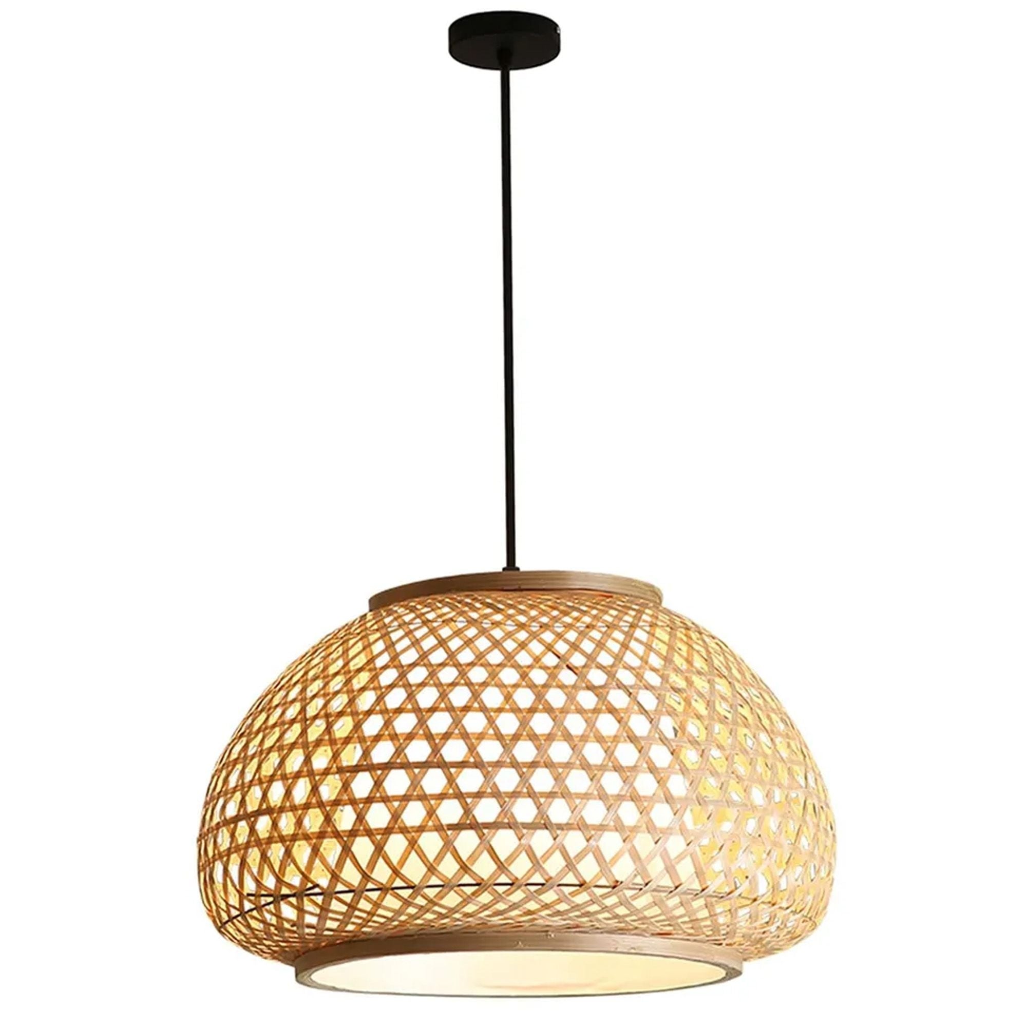 Lampa Wisząca Bambusowa APP1648-1CP  7