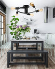 Lampa Sufitowa Loft APP741-5C  4