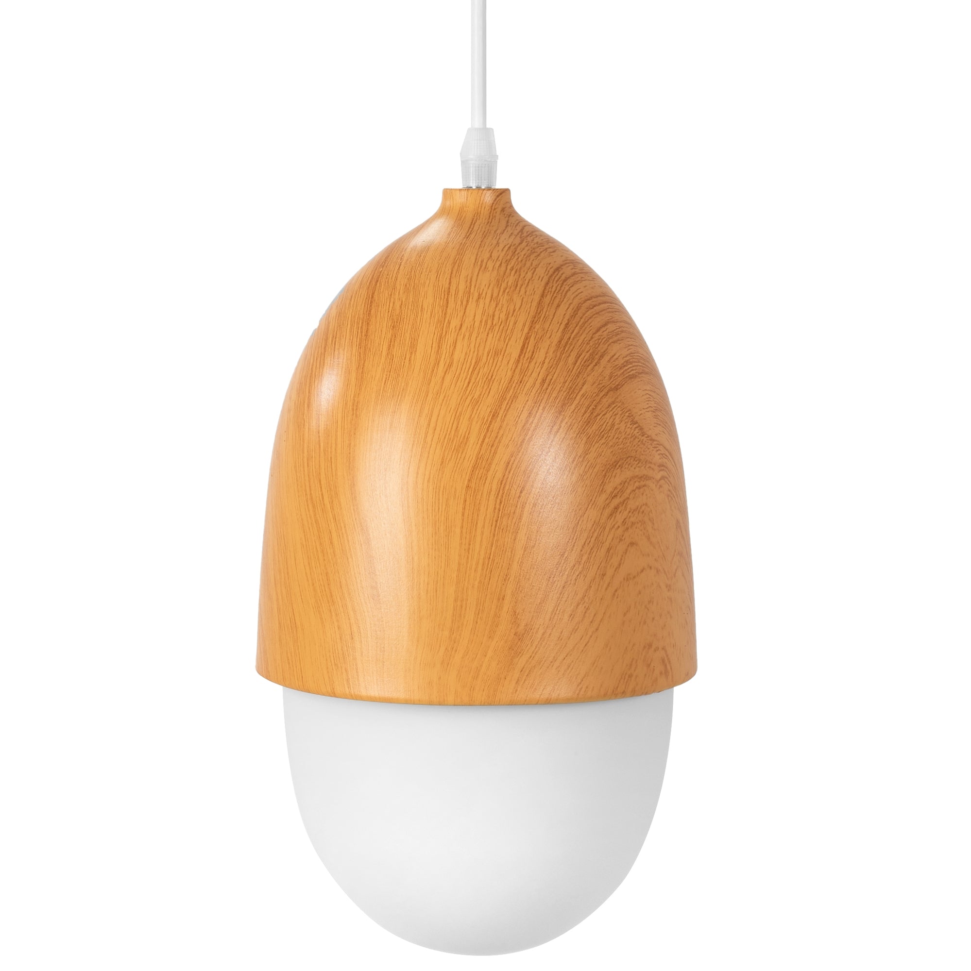 Lampa Sufitowa Wisząca Orzeszek Metal Wood Boho APP952-1CP  3