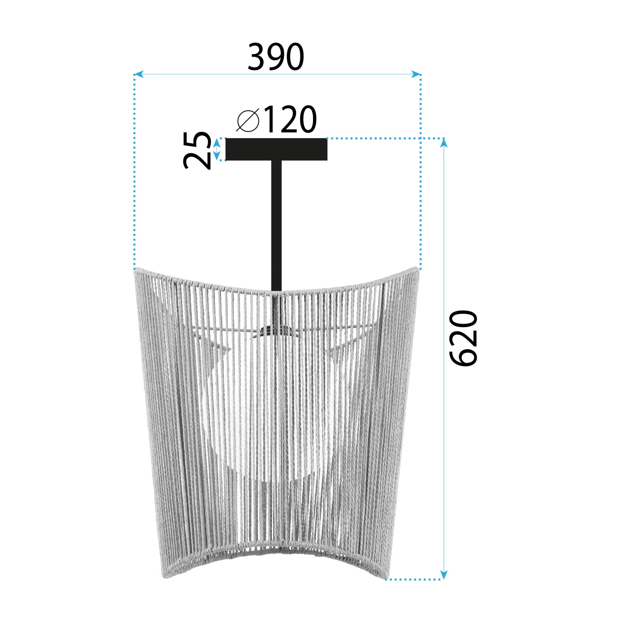 Lampa Sufitowa Boho APP1588-1CP  7