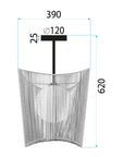 Lampa Sufitowa Boho APP1588-1CP  7