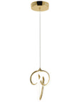 Lampa Wisząca Led Lhj092-1cp Złota  5