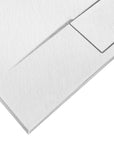 Brodzik Prysznicowy Bazalt Long White 80x100  5