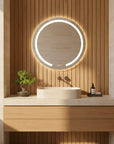 Lustro ścienne LED 60cm Modern  3