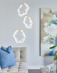 Lampa Wisząca Led G012-3cpr Złota  6